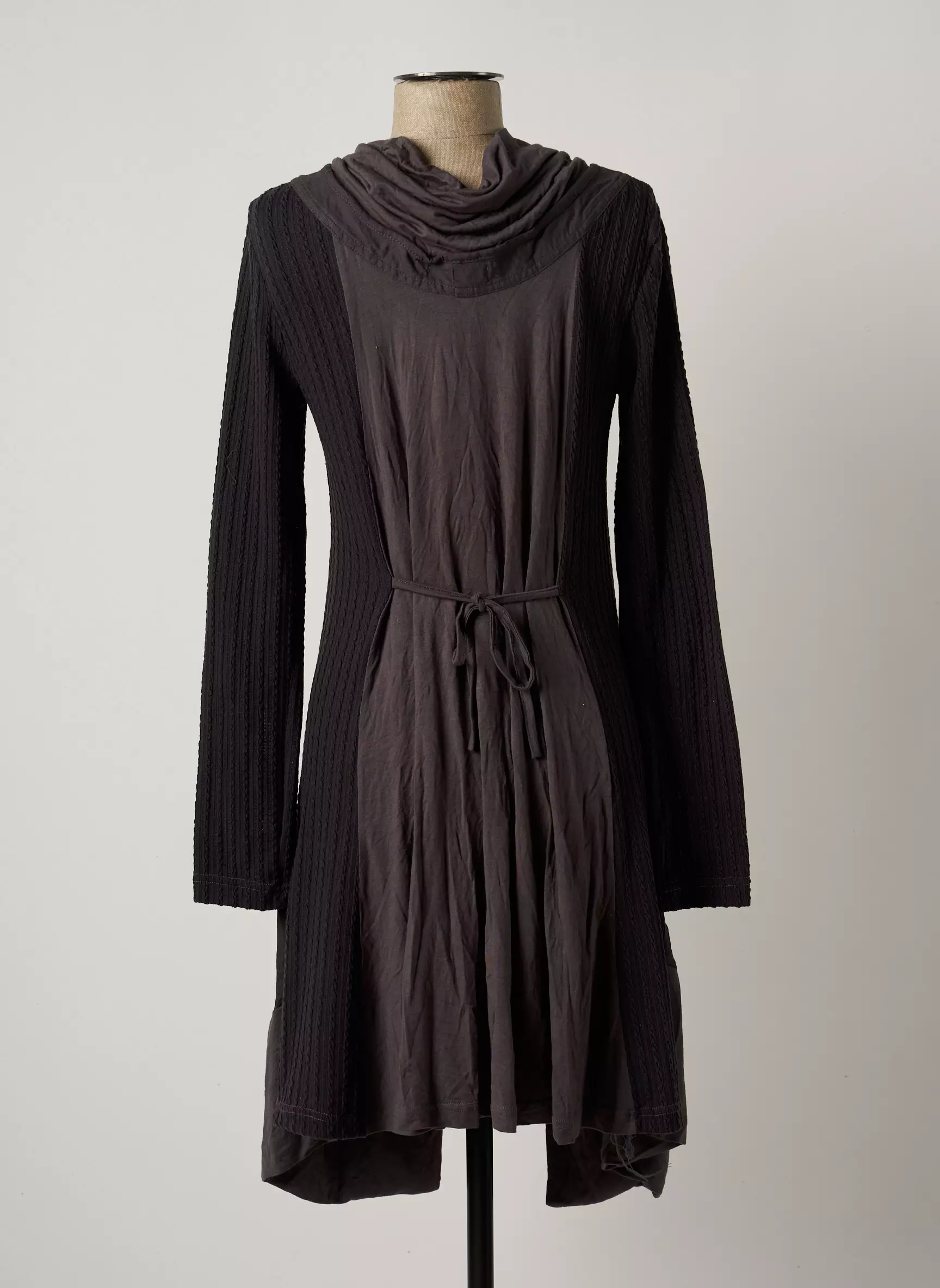 Areline Robes Mi Longues Femme couleur gris
