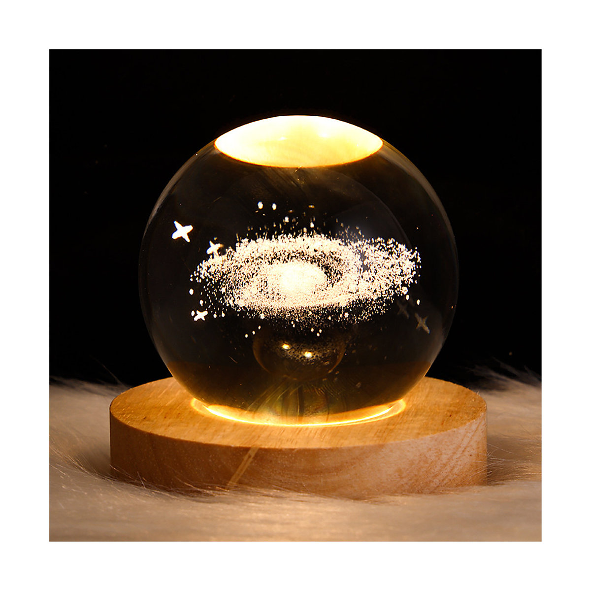 Kristallkugel Nachtlicht Nebel Nachtlichter für Kinder