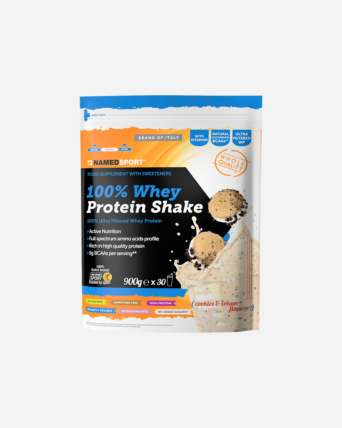 Energetico Named Sport 100% srvátkový proteínový kokteil 900 SP880