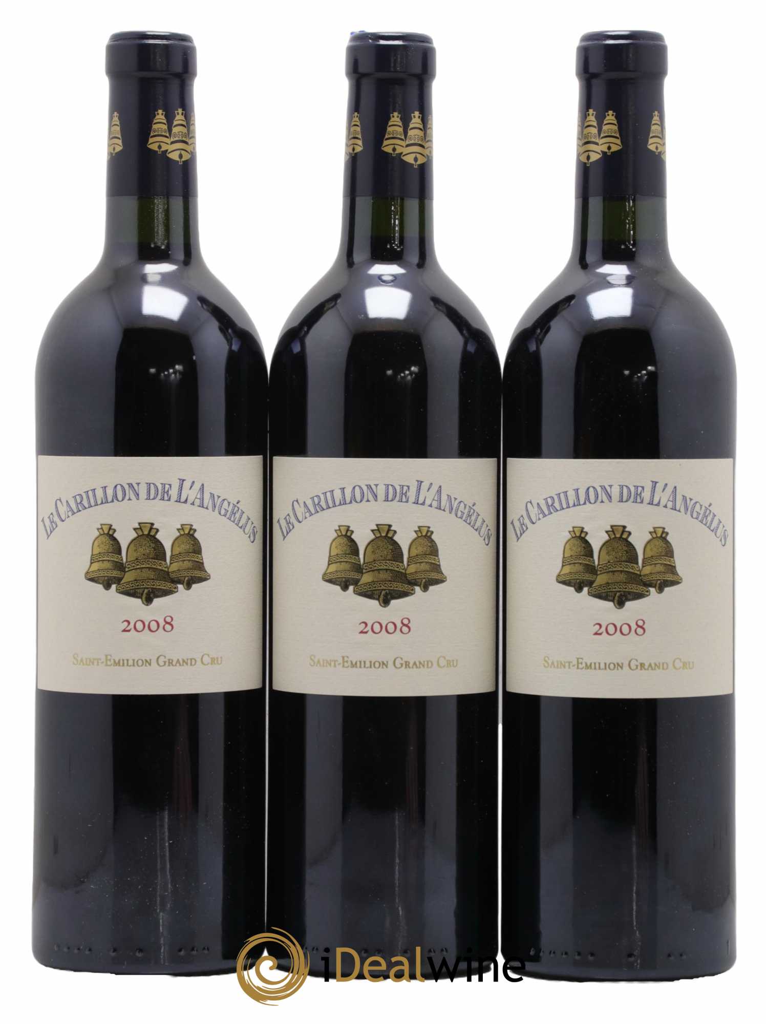 Le Carillon de l'Angélus Second vin  2008 - Lot de 6 Bouteilles