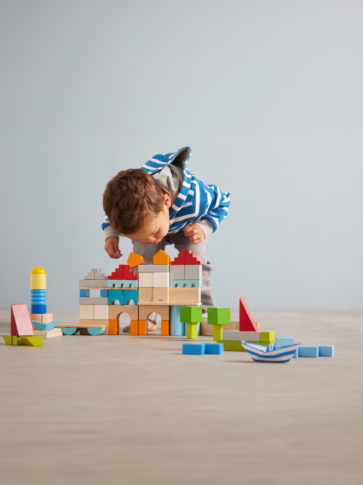 Haba Spielbausteine Basisbausteine bunt, Set mittel in mehrfarbig günstig kaufen onesize