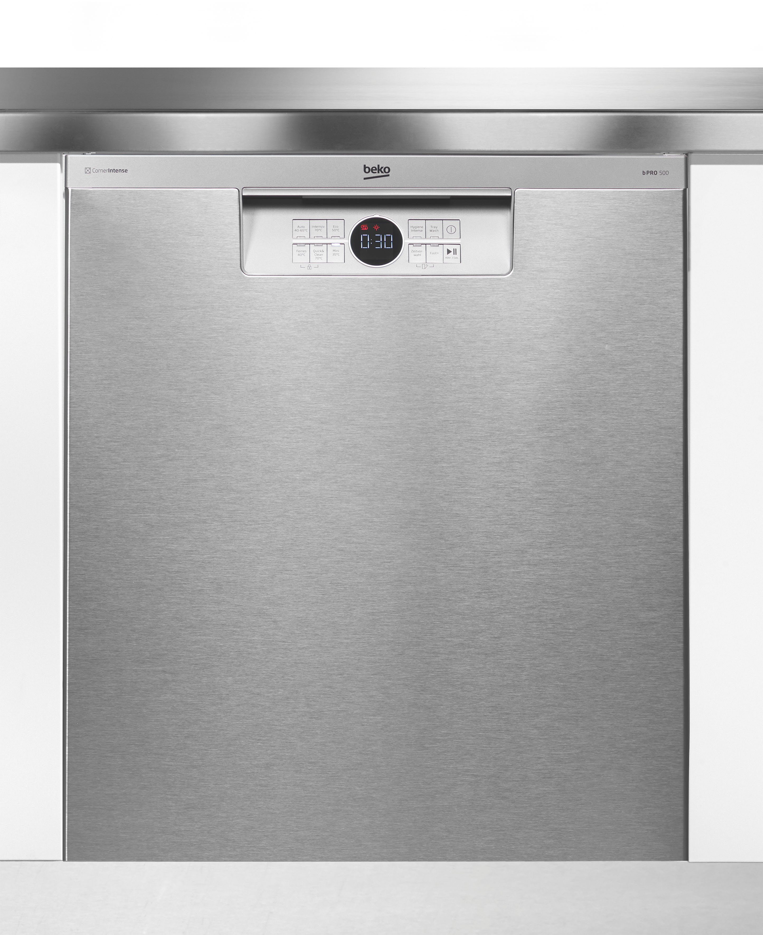 BEKO Unterbaugeschirrspüler, BDUN28O40X, 14 Maßgedecke