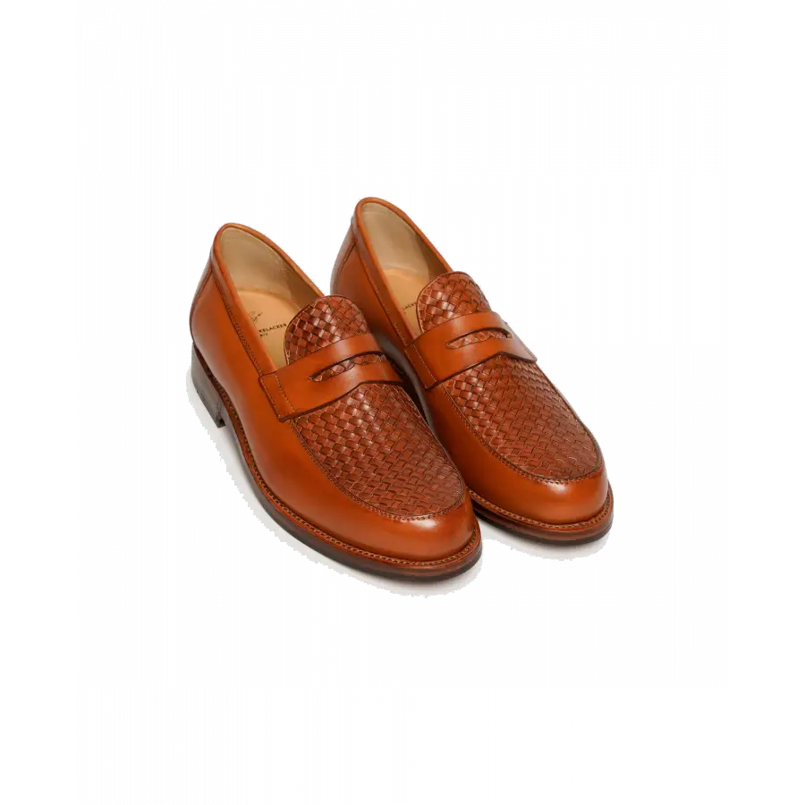 Heinrich Dinkelacker - Loafer WIEN PLAIN AC Kalbsleder - beige