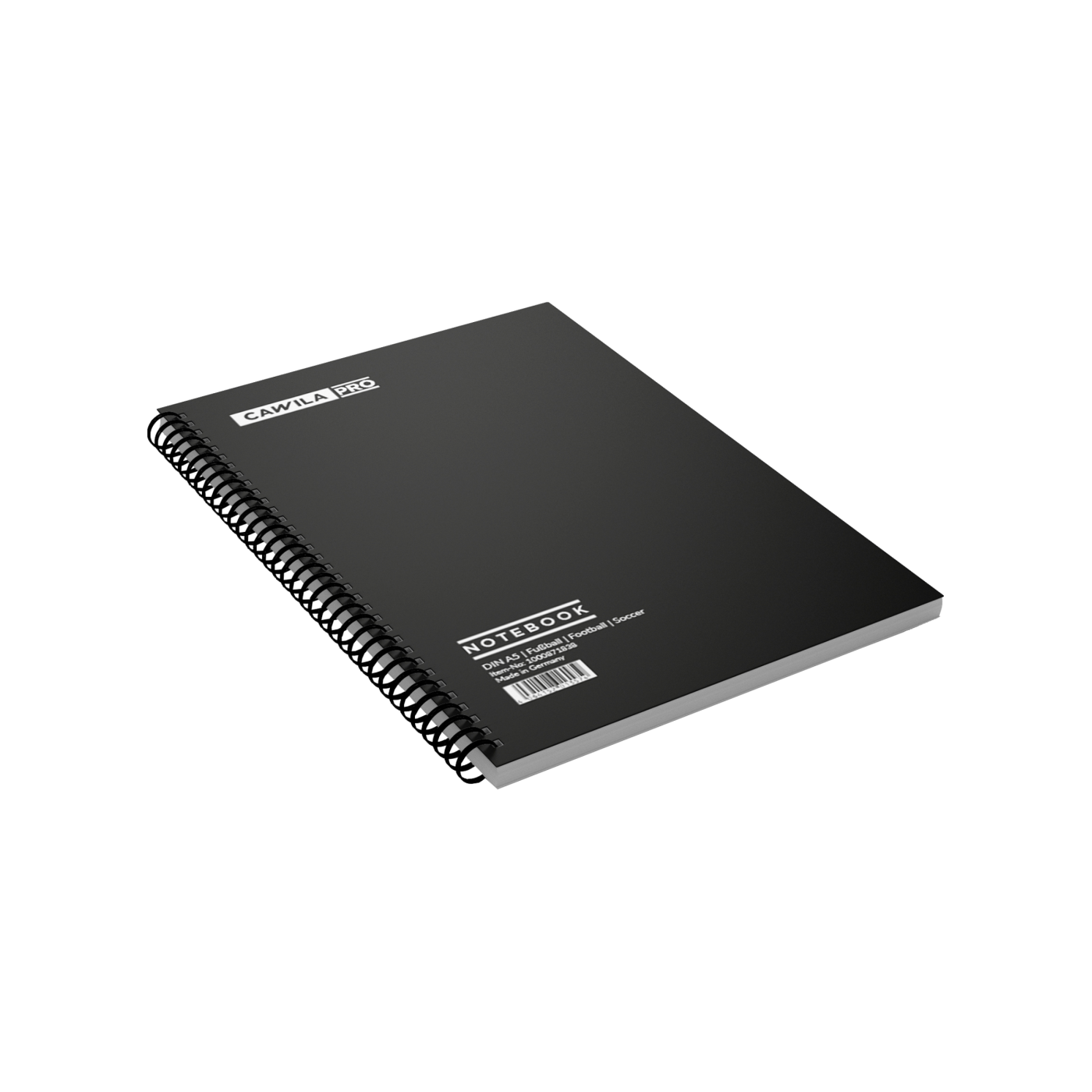 Cawila PRO 100 Blatt A5 Notebook Lehrblock Weiss