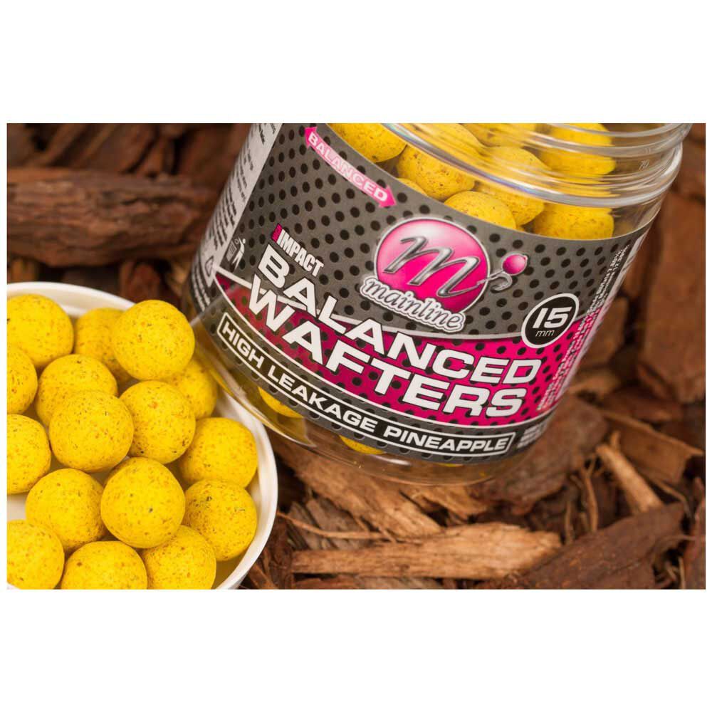 Mainline High Impact Balanced Wafters Carp H/L Pineapple