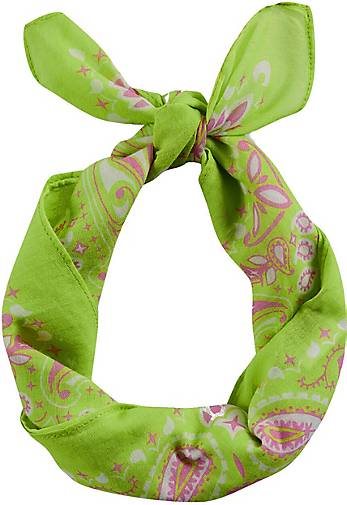 CODELLO Schal Nickituch mit coolem Paisley-Muster aus Organic Cotton