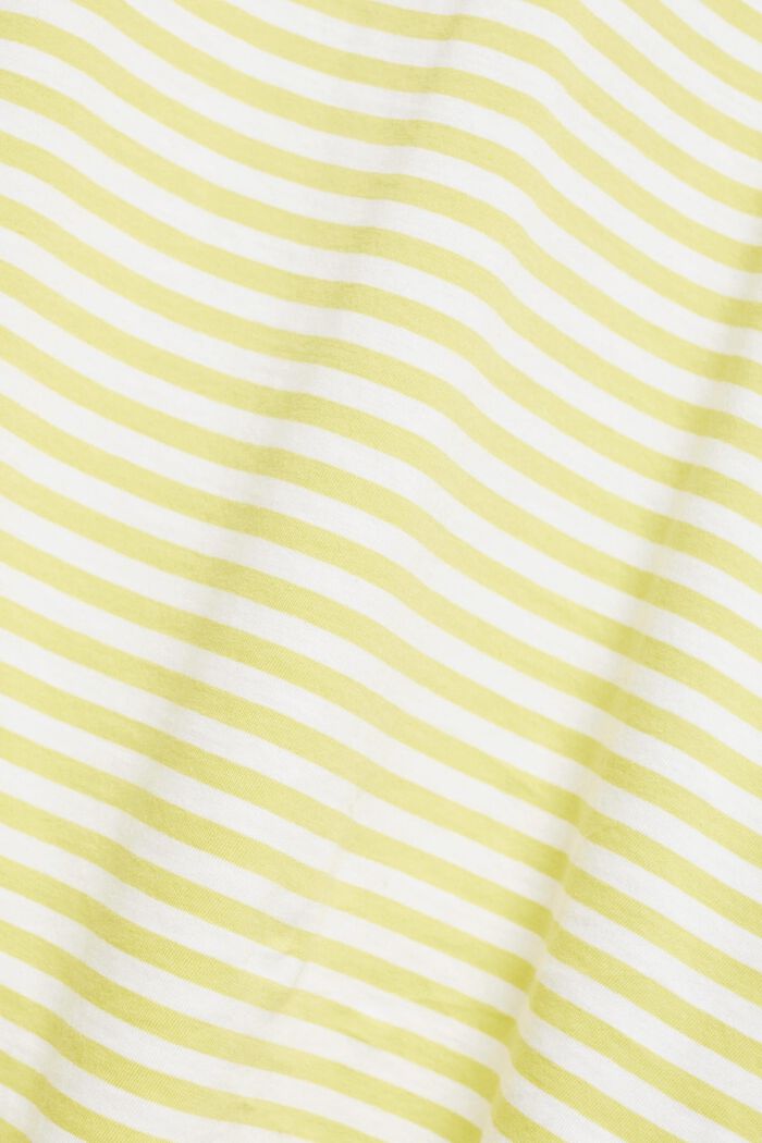Jersey-T-Shirt mit Streifenmuster