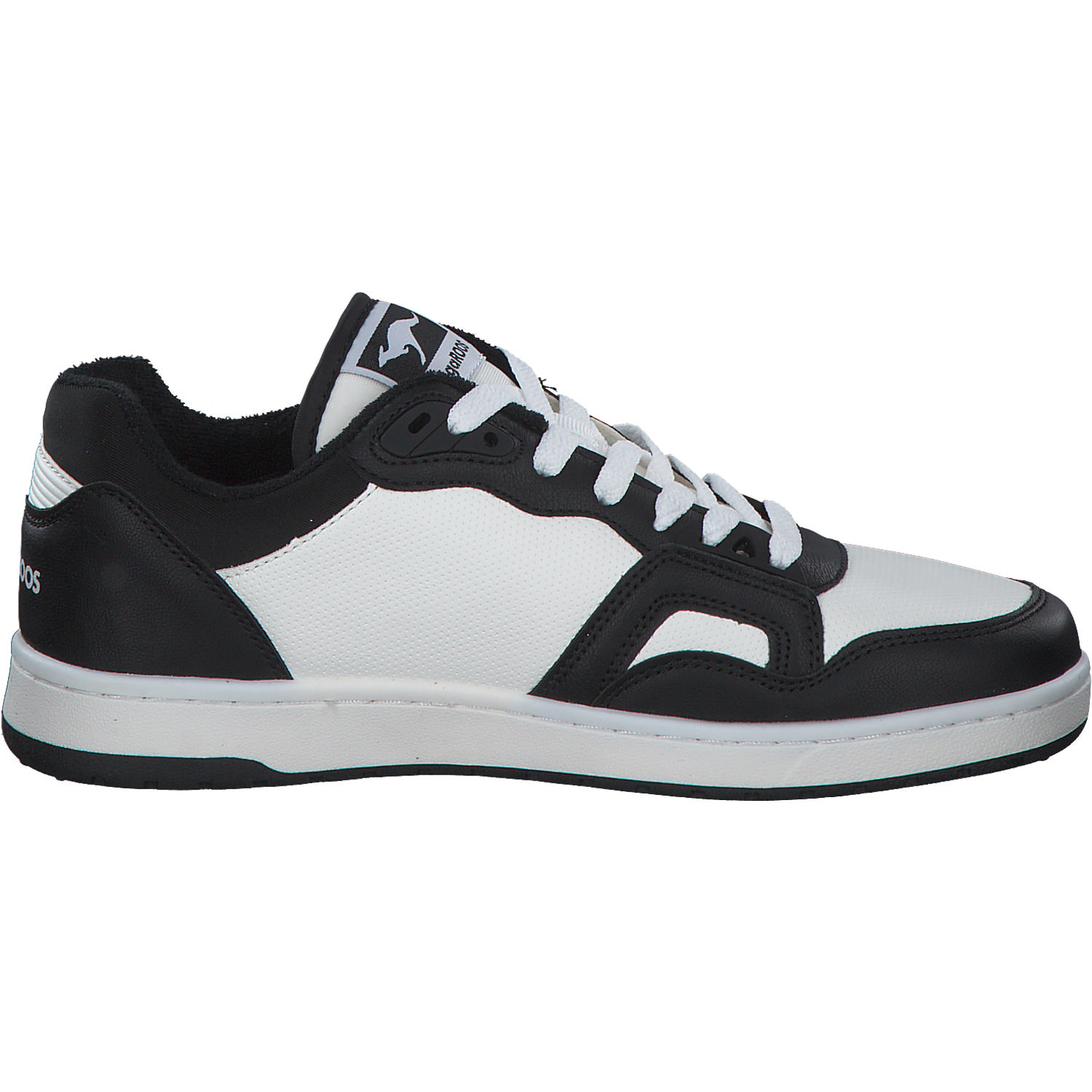 KangaROOS 80018, Schnürschuhe, Kinder, schwarz/weiß