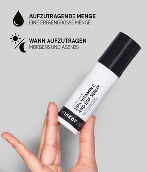 The INKEY List 15% Vitamin C and EGF Serum Gesichtsserum-30 ml