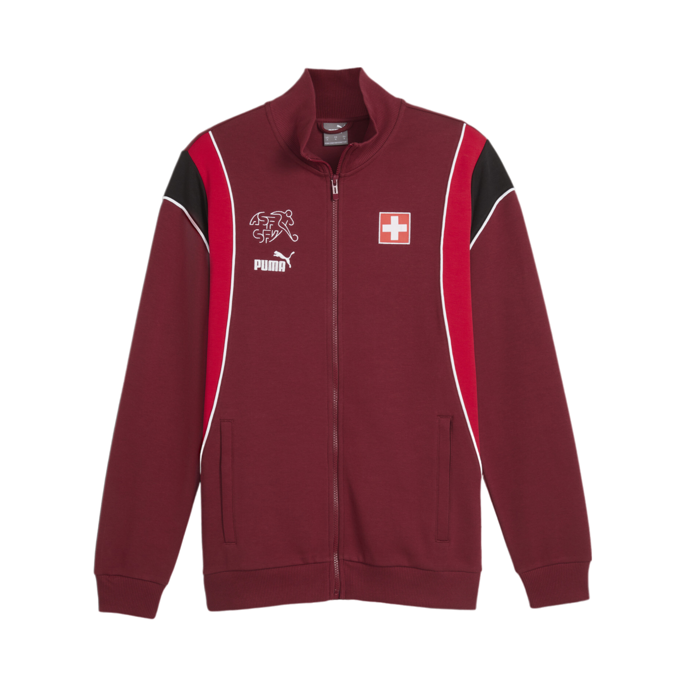 PUMA Schweiz Ftbl Archive Trainingsjacke EM 2024 Rot F12