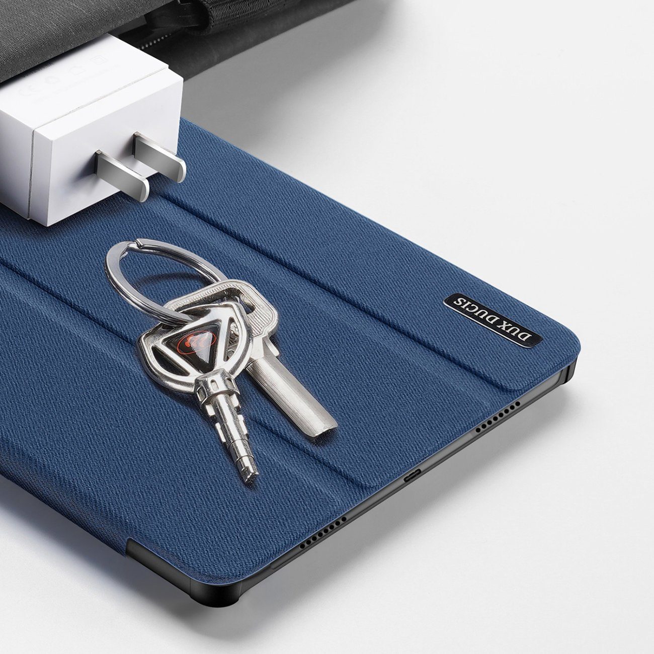 Dux Ducis Tablet-Hülle Hartschale mit Smart Sleep für LENOVO TAB P11 (2.Gen) blau