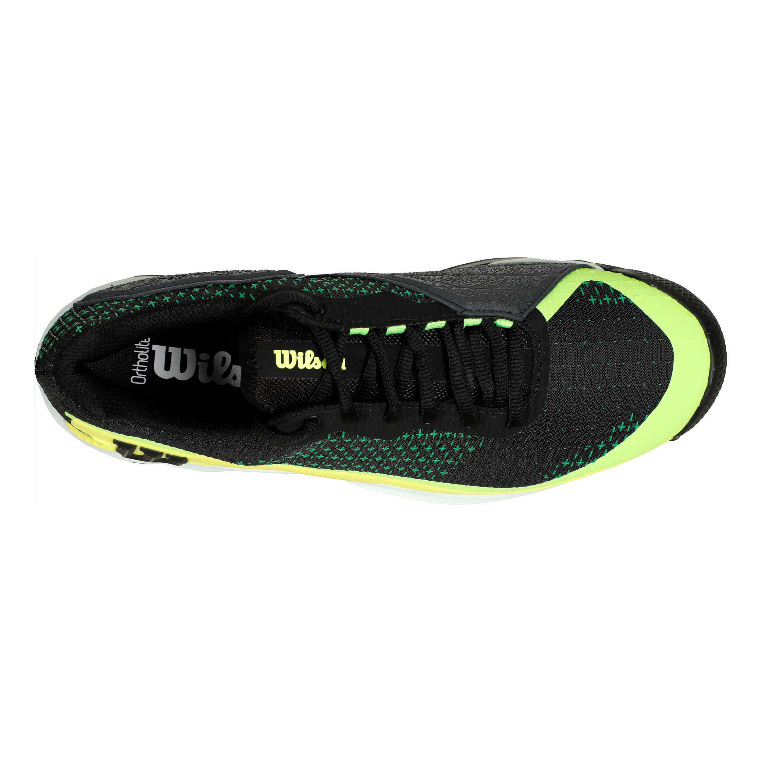 Rush Pro Extra Duty Allcourtschuh Herren - Schwarz, Neongelb