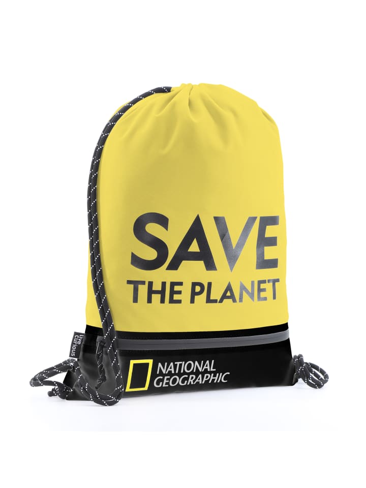 National Geographic Turnbeutel Saturn in Gelb günstig kaufen onesize