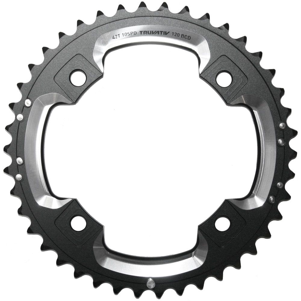 Truvativ Kettenblatt MTB 42T 2x10 120mm BB30 schwarz kaufen | Bike-Discount