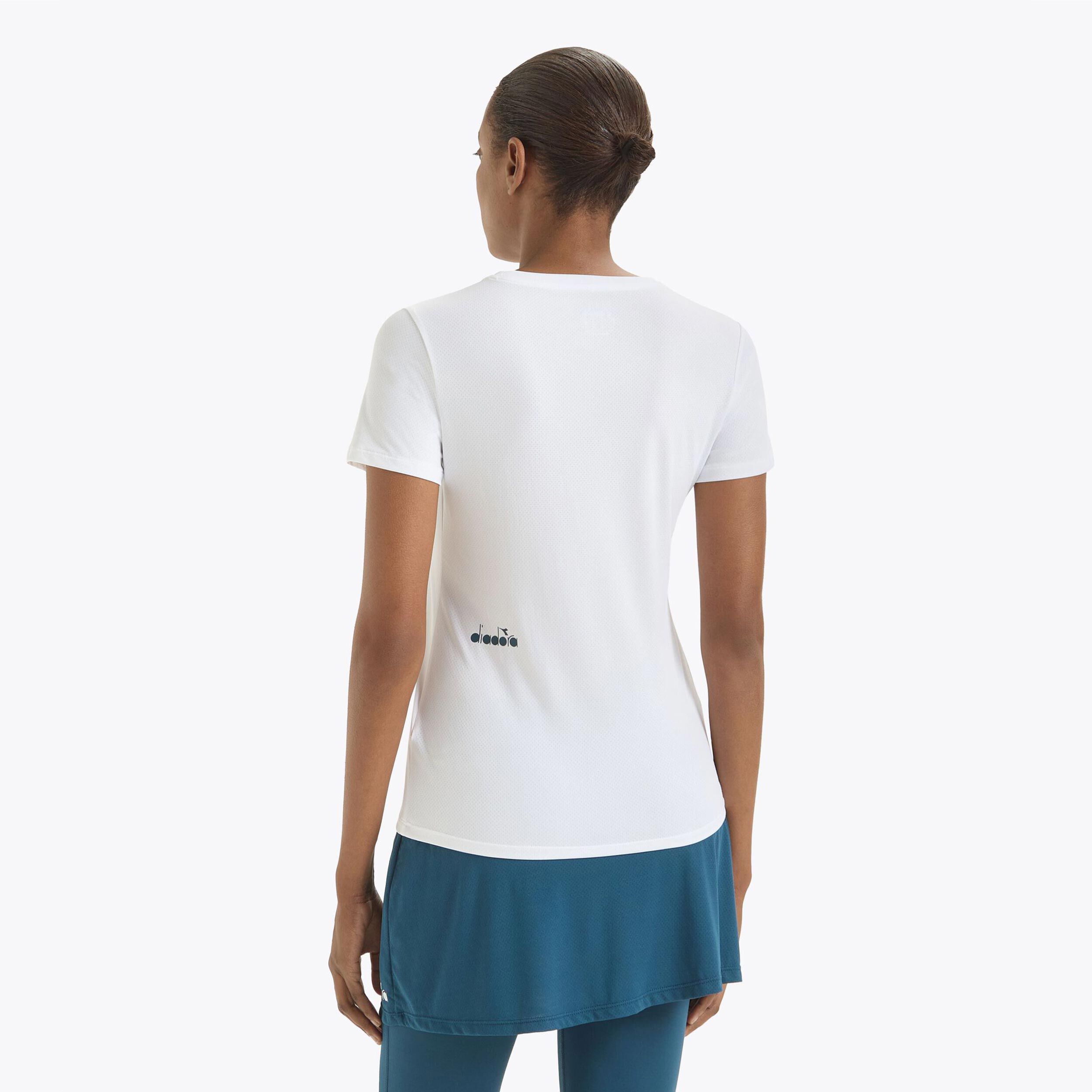 L. T-Shirt Damen - Weiß