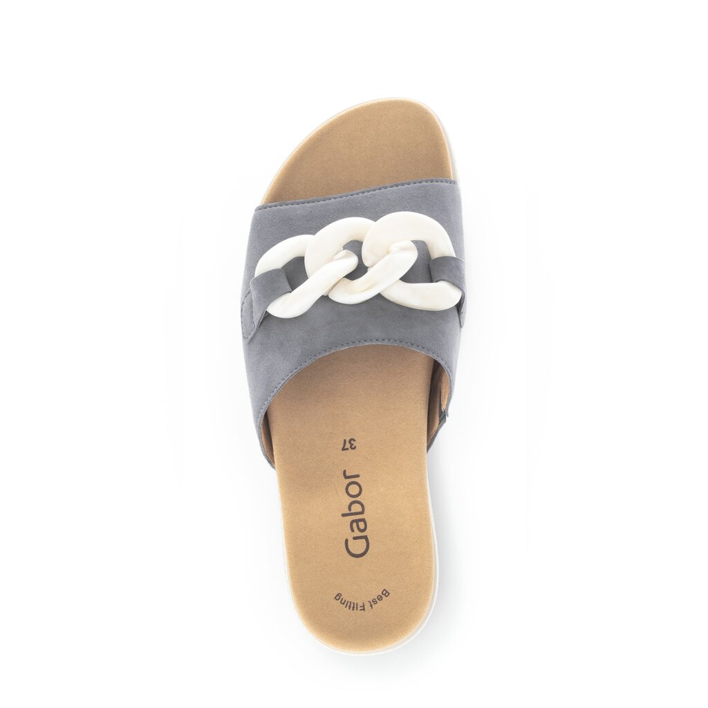 Gabor fashion Pantolette blau