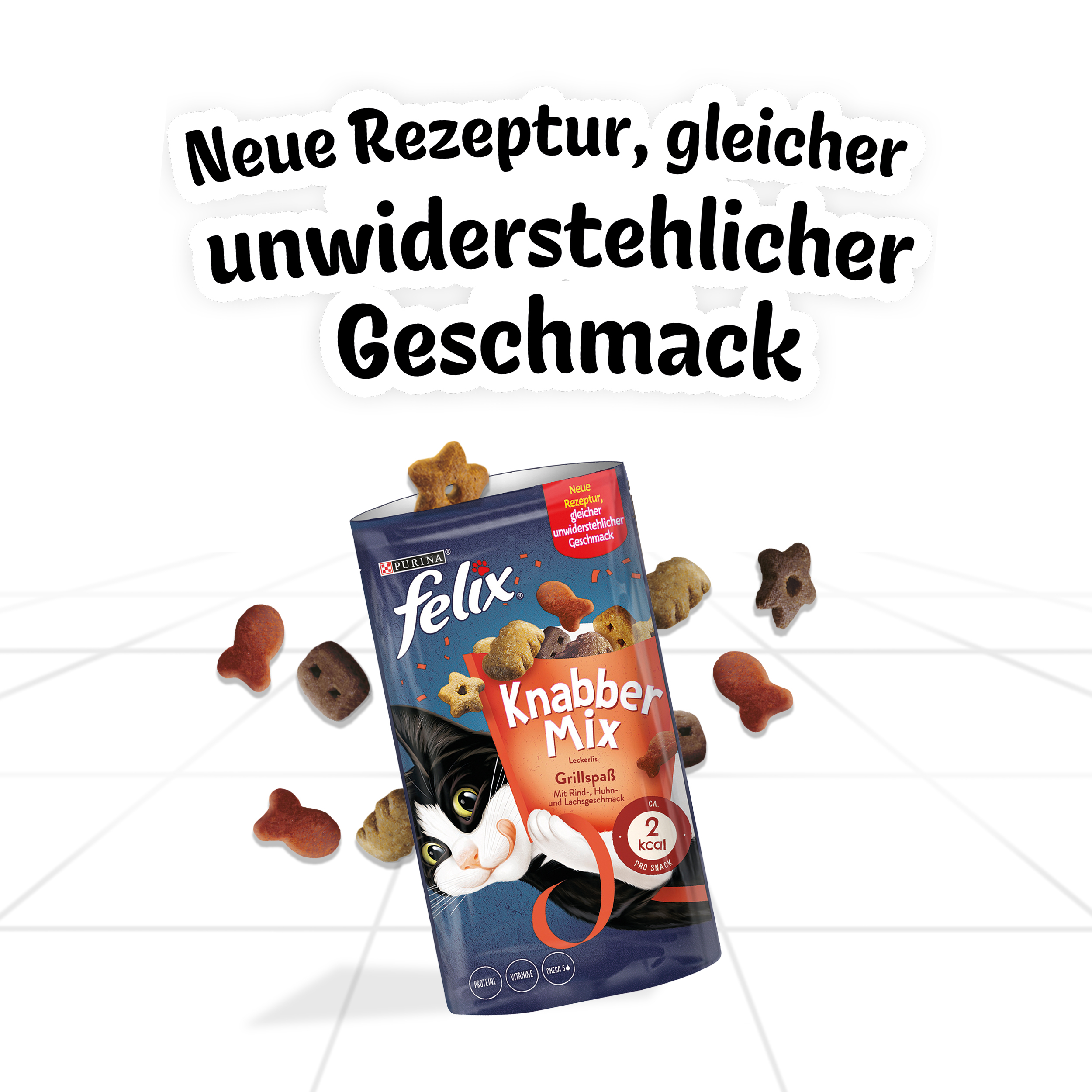 Felix Snacks Felix KnabberMix 8x60g Grillspaß