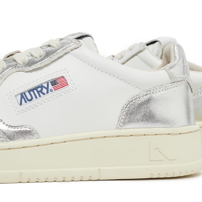 Autry Wmns Medalist Low leat/leat silver