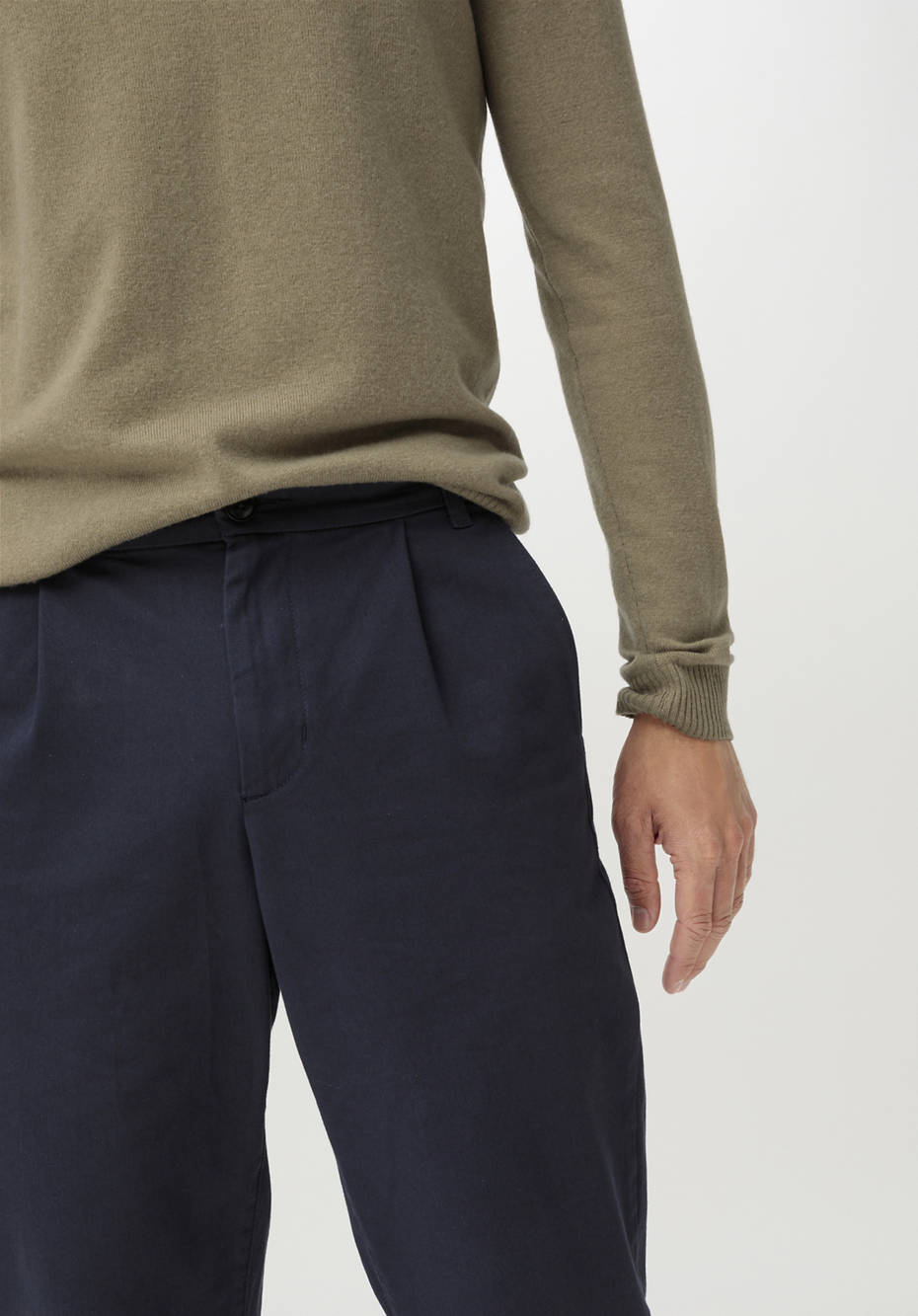 Chino Ron Relaxed aus reiner Bio-Baumwolle