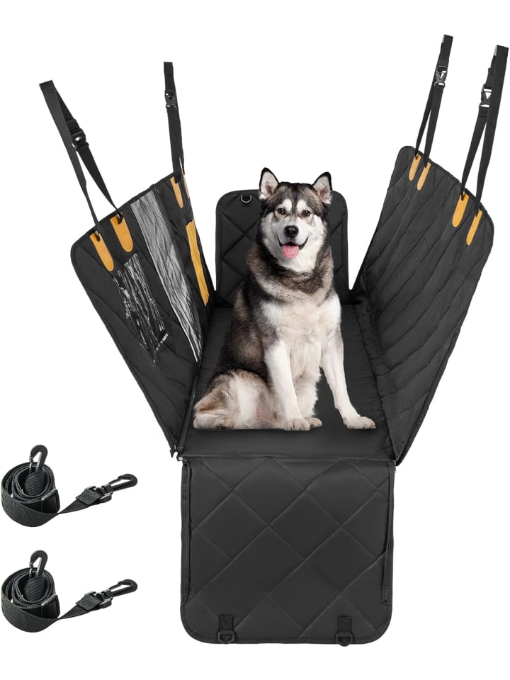 COSTWAY Hundedecke Auto Rückbank in Schwarz günstig kaufen onesize