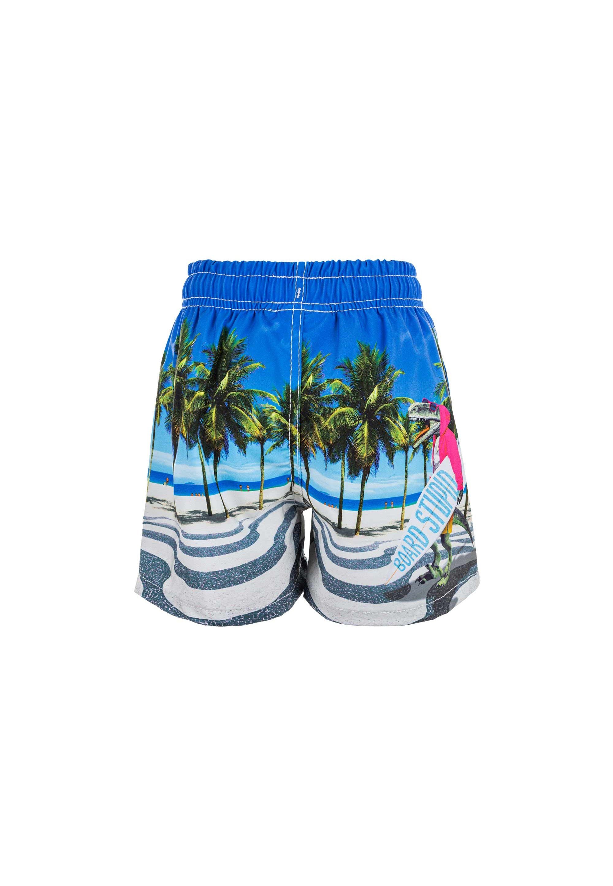 ZIGZAG Badehose Dino (1-St) mit Hingucker-Aufdruck