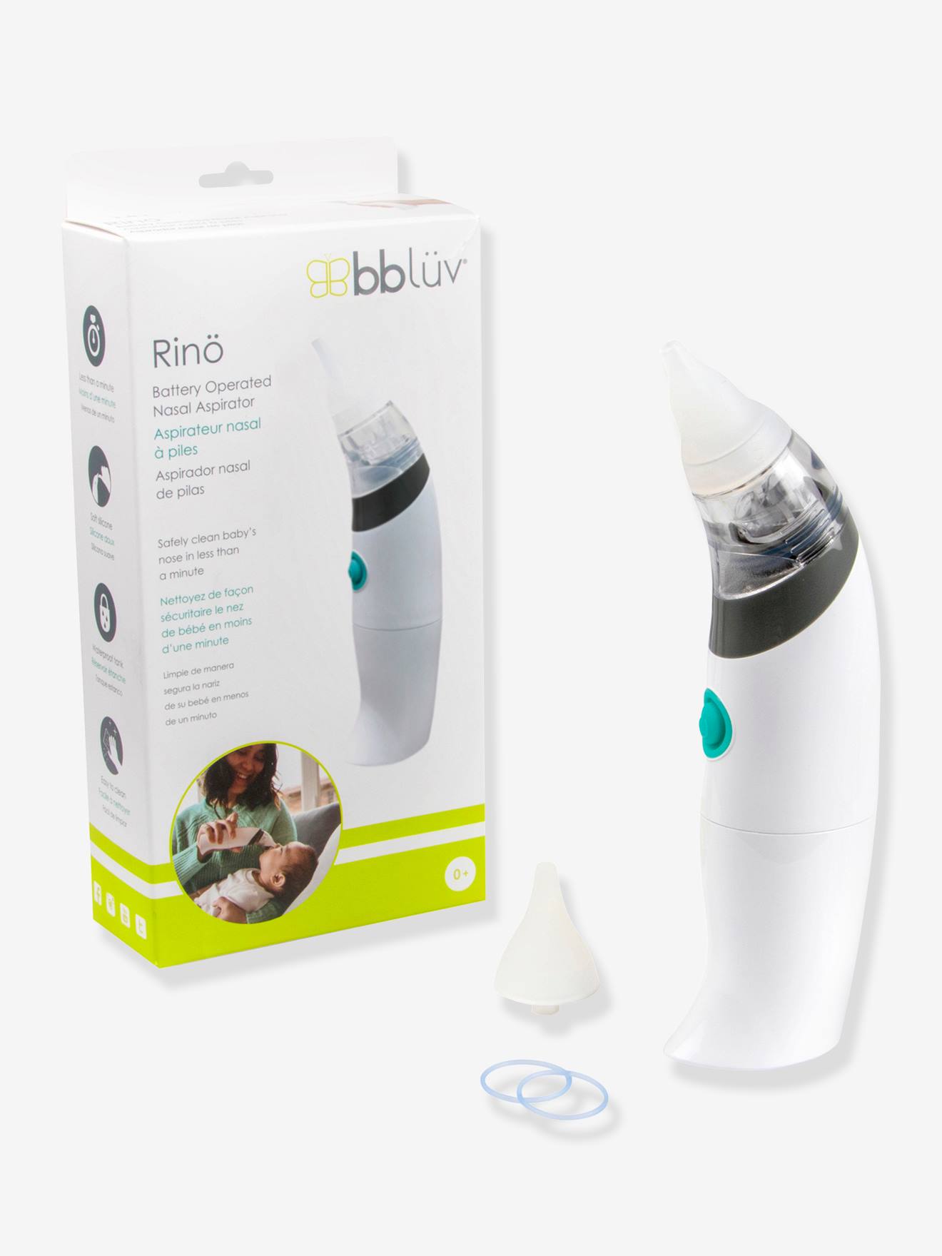 Aspirateur nasal électrique RINÖ blanc