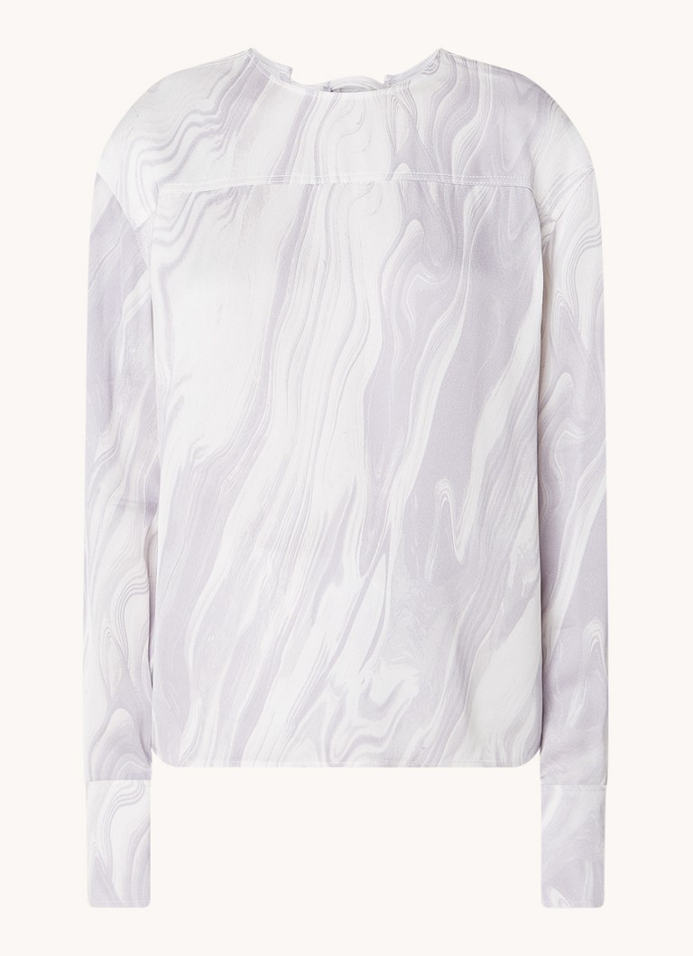 Top oversize stampato senza schienale di Calvin Klein