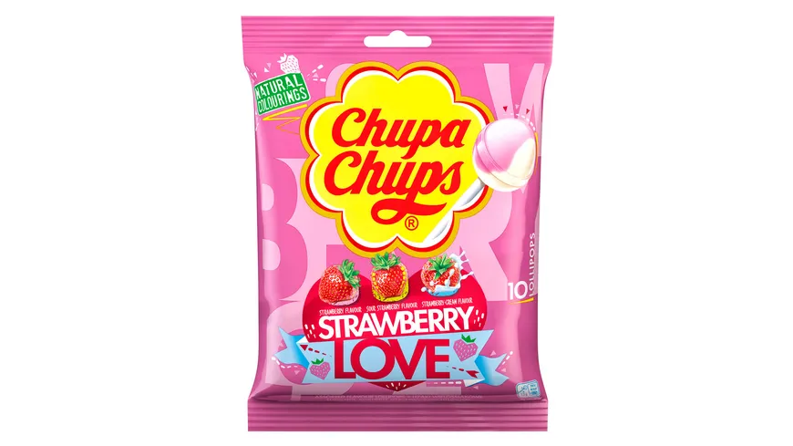 Chupa Chups Strawberry Love 120 g