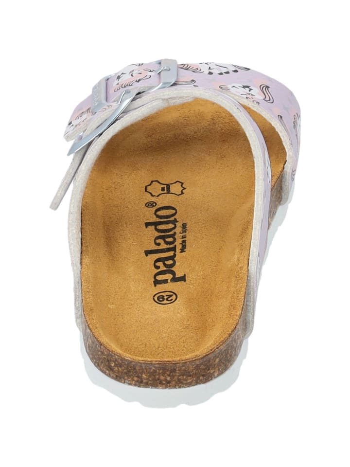 palado Pantoletten in Hellrosa Metallic Unicorn günstig kaufen 35