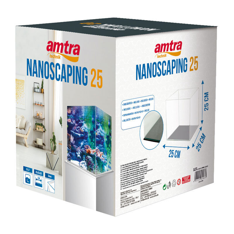 Amtra Nano-Aquarien Amtra Nanoscaping Weisglassbecken 15 l