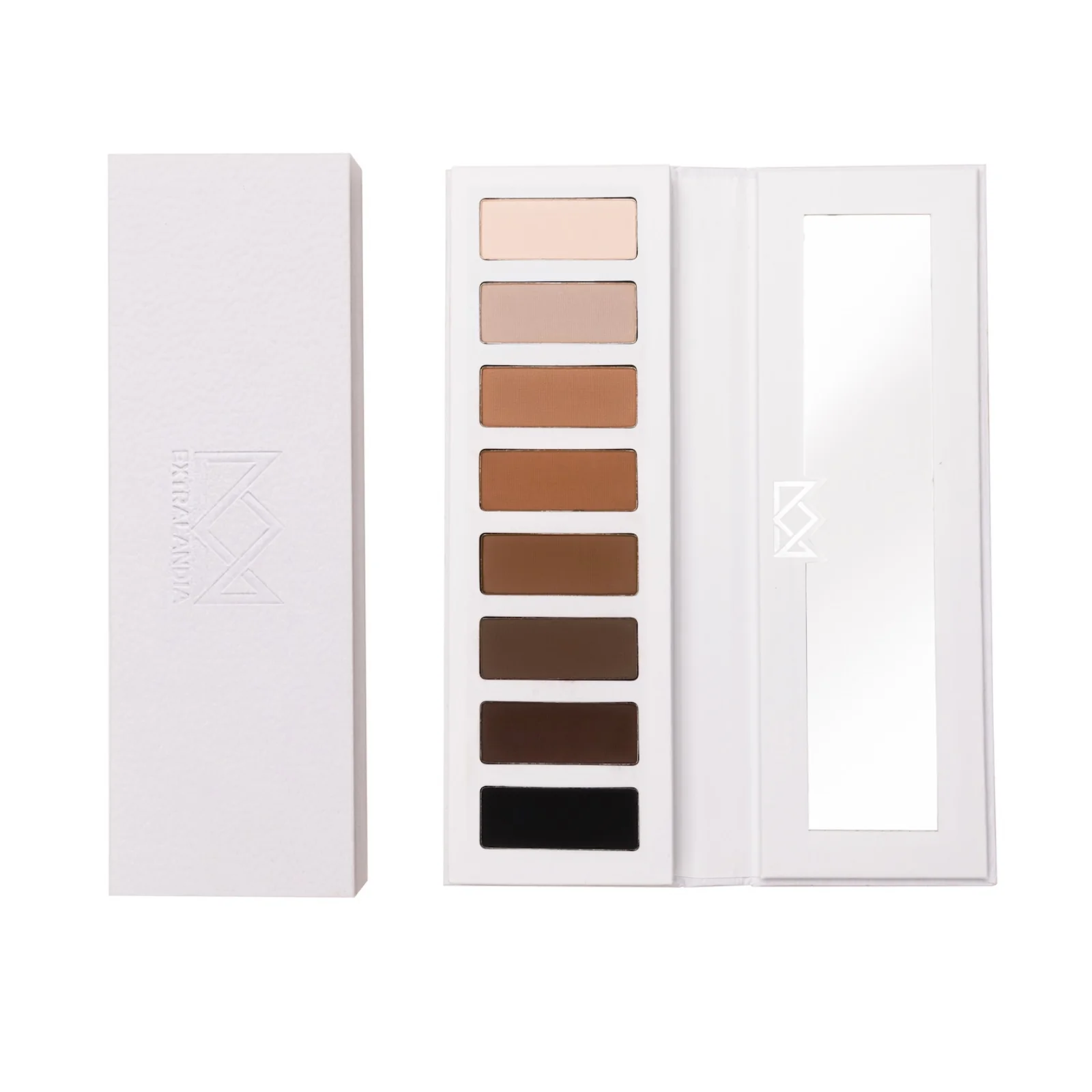 Szem SZÍNSOR 2 - Préselt Pigment Paletta - Szemhéjfesték Paletta, Kompakt Szemhéjfesték