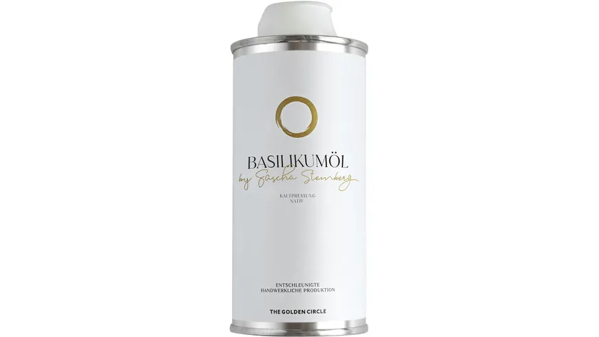 THE GOLDEN CIRCLE Basilikumöl by Sascha Stemberg 250 ml