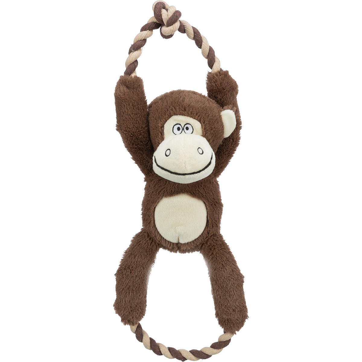 Trixie Plüsch Affe mit Tau 40 cm günstig kaufen bei ZooRoyal