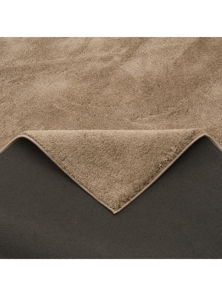 Pergamon Kinderteppich Super Soft Hochflor Silky Kids in Taupe günstig kaufen