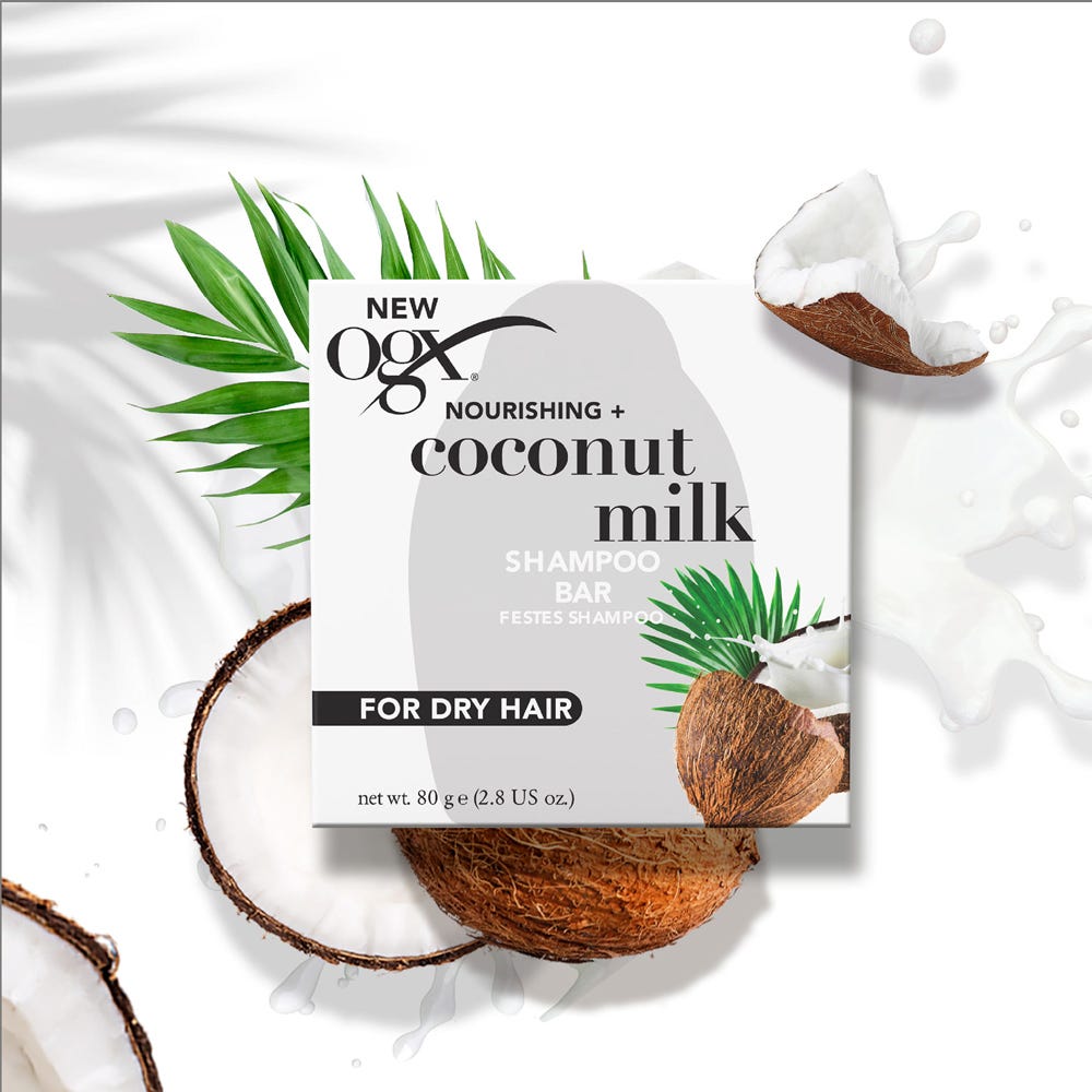 OGX Coconut Milk Shampoo Bar 80 g