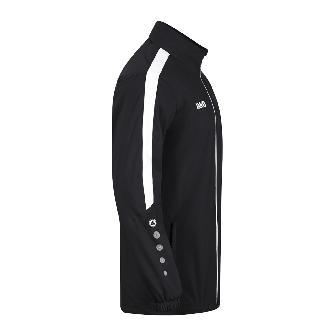 JAKO Power Allwetterjacke Kids Schwarz Weiss F800