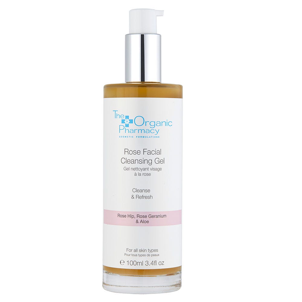 The Organic Pharmacy Rose Facial Cleansing Gel 100 ml