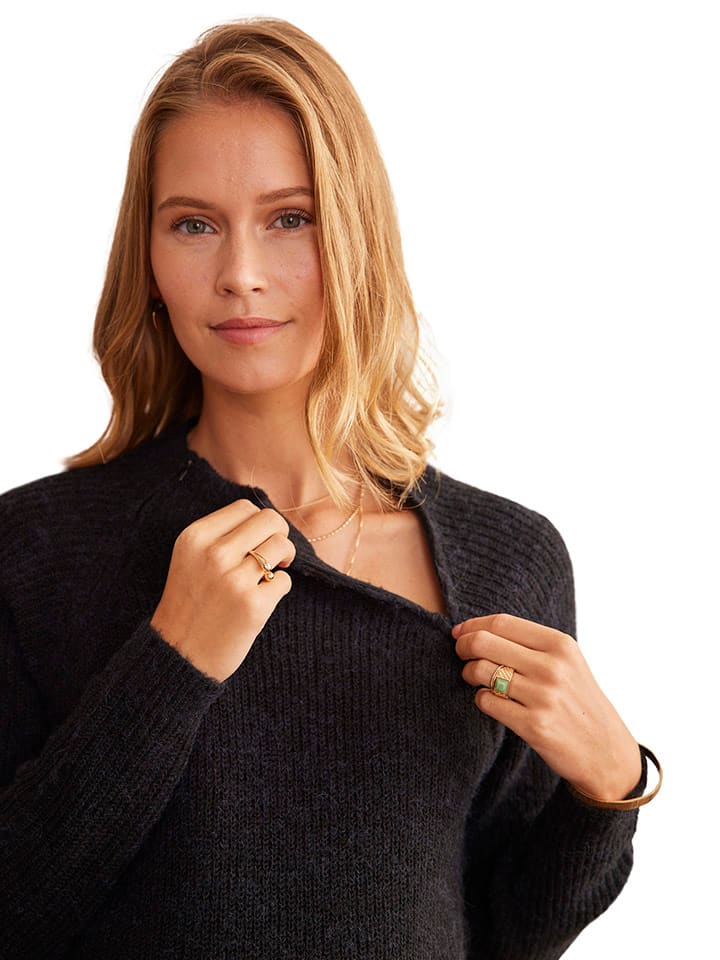 vertbaudet Kleid in Schwarz günstig kaufen