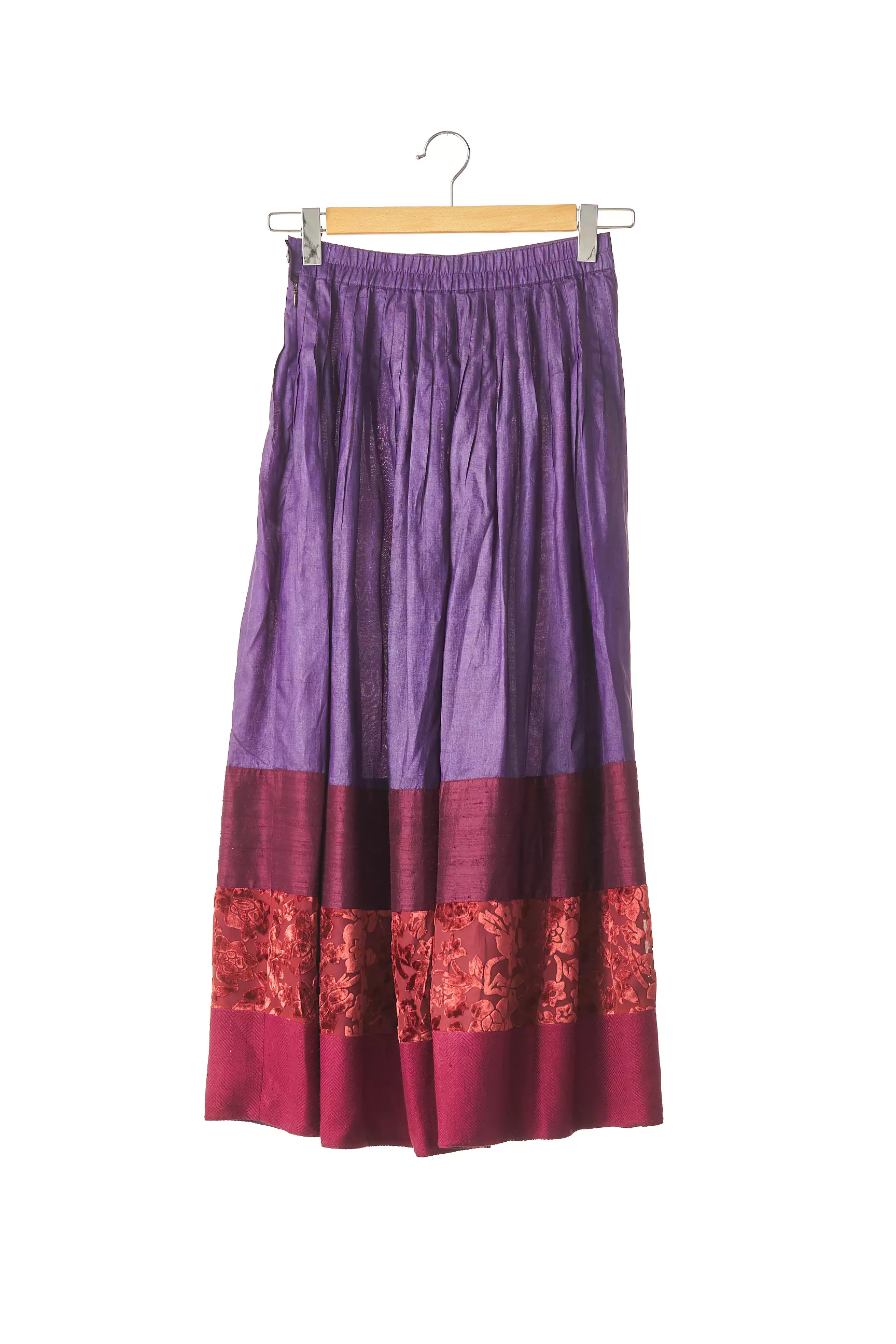 La Route Du Tibet Jupes Longues Femme couleur violet