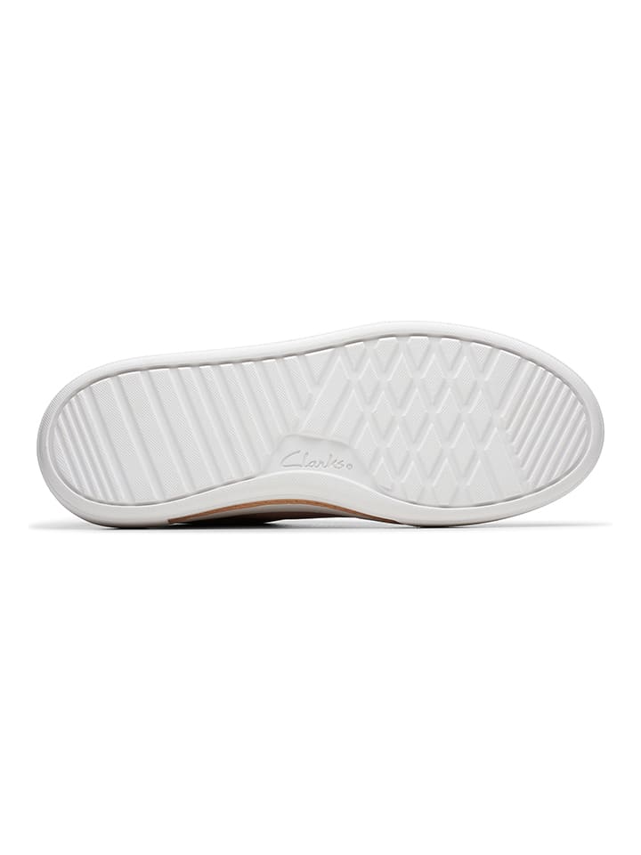 Clarks Leder-Sneakers ''Hollyhock Walk'' in Rosa günstig kaufen