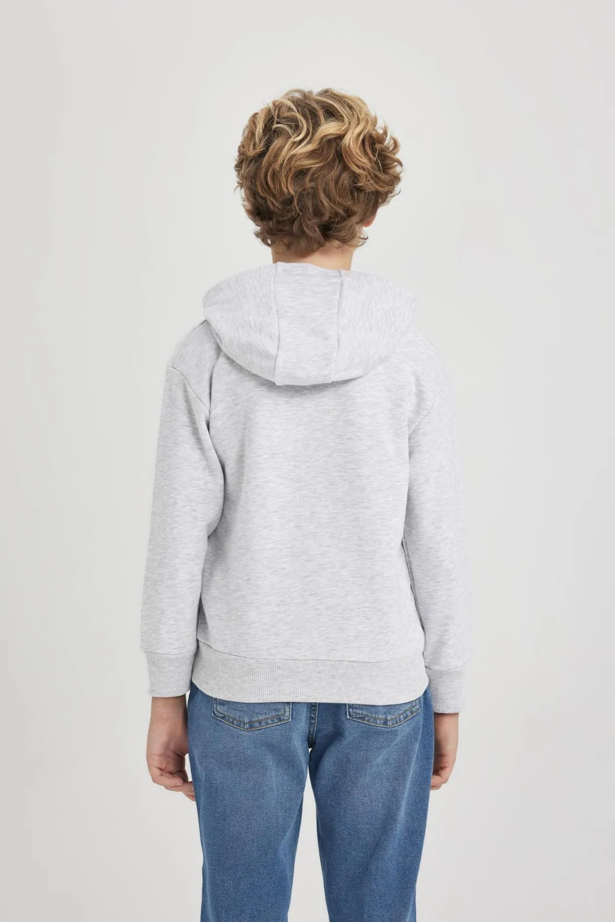 DeFacto  Dickes Sweatshirt mit Kapuze und Aufdruck für Jungen B8986a823cw