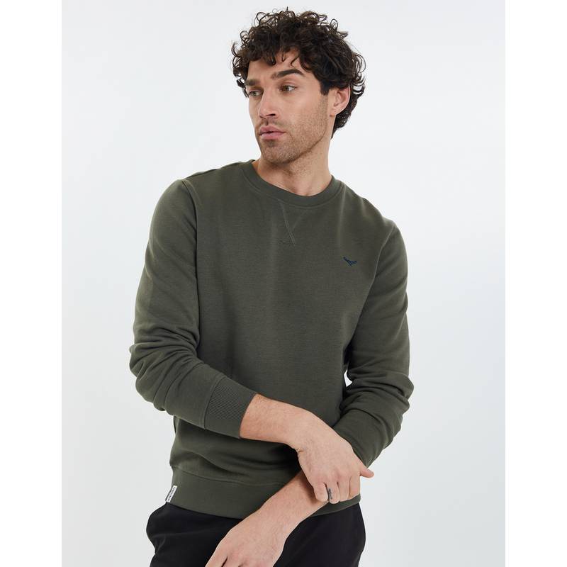 Threadbare THB Fleece Crew Satsuma 2PK Fleecepullover Herren