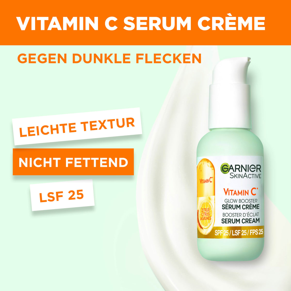 Gesichtsserum Vitamin C Glow LSF 25, 50 ml