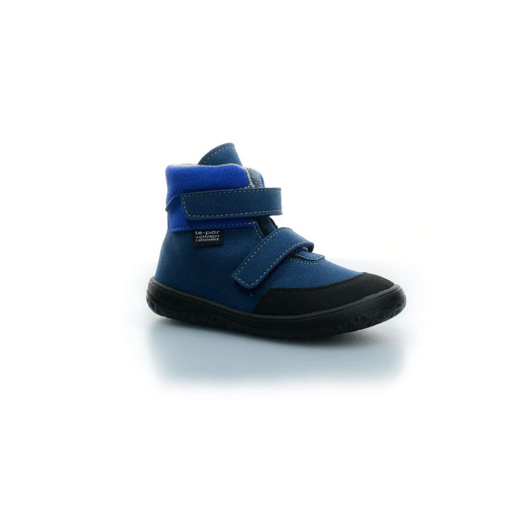 Jonap Jerry mf Blau Slim Barfuß-Stiefeletten