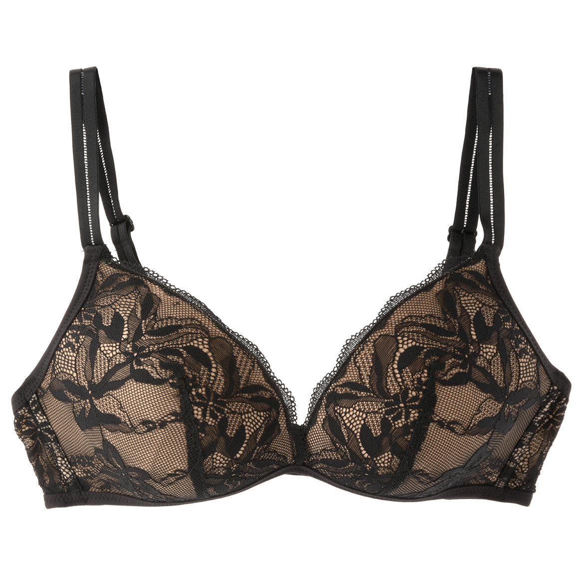 Damen Soft-BH mit floraler Spitze