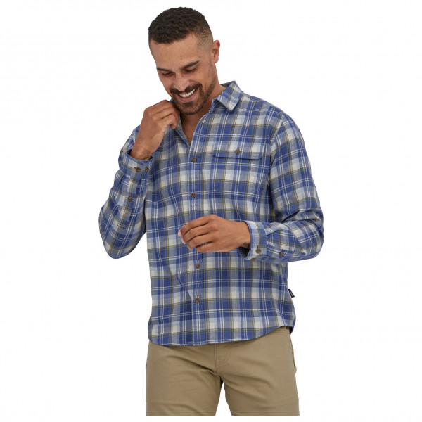 Patagonia - L/S Cotton In Conversion LW Fjord Flannel Shirt - Hemd
