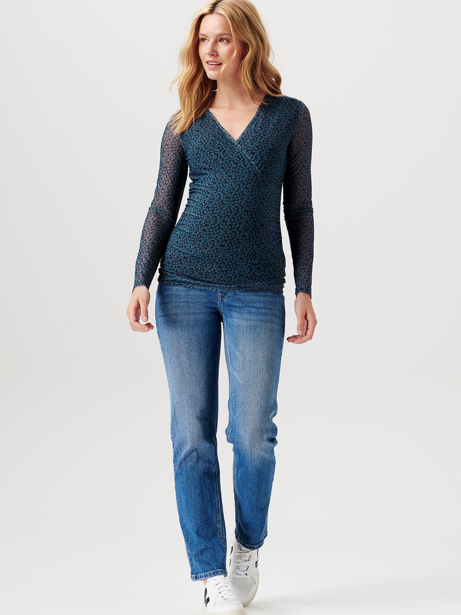 Noppies Umstandsshirt Noppies Langarmshirt Olean (1-tlg)