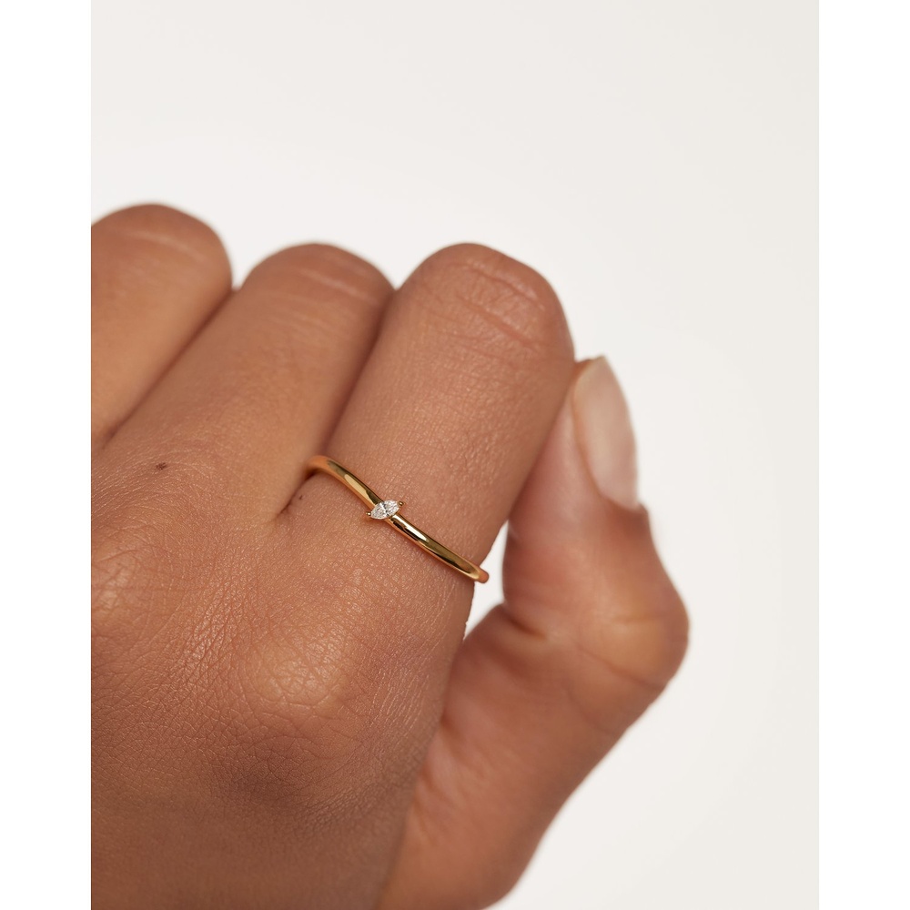 P D Paola Bague pour femme 925 Argent or Bague