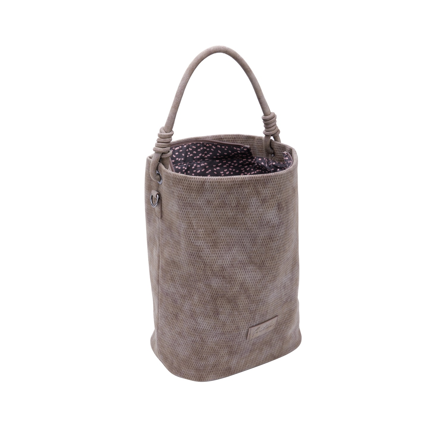 Schultertasche Juky02 mit dekorativen Knotenelementen