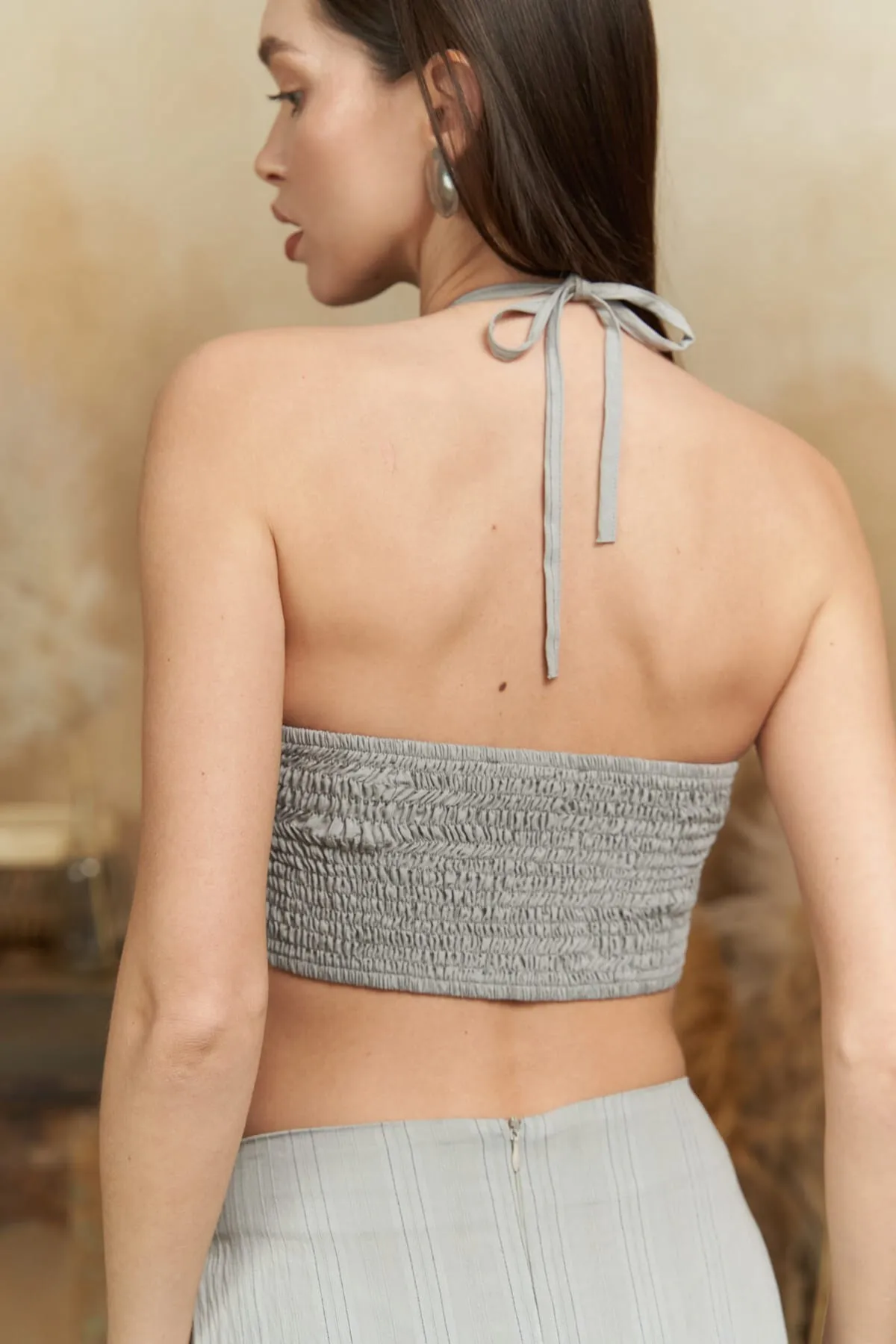 BOHEMAİ  Zweiteiler - Grau - Oversized